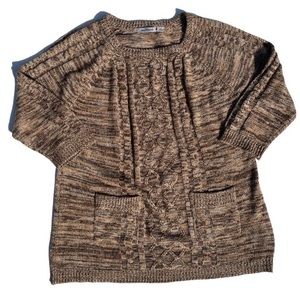 Jason Maxwell Brown Crew Neck Sweater